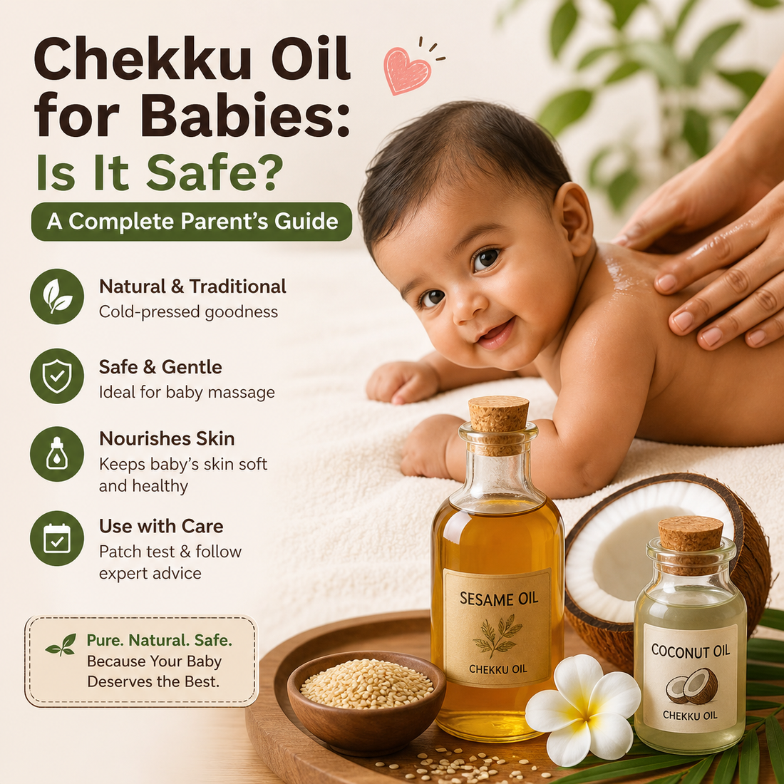 Chekku Oil for Babies: Is It Safe? A Complete Parent’s Guide