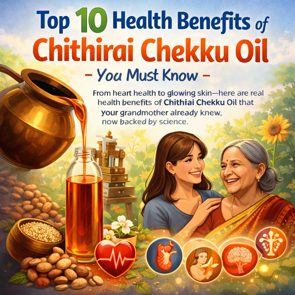 Top 10 Health Benefits of Chithirai Chekku Oil You Must Know