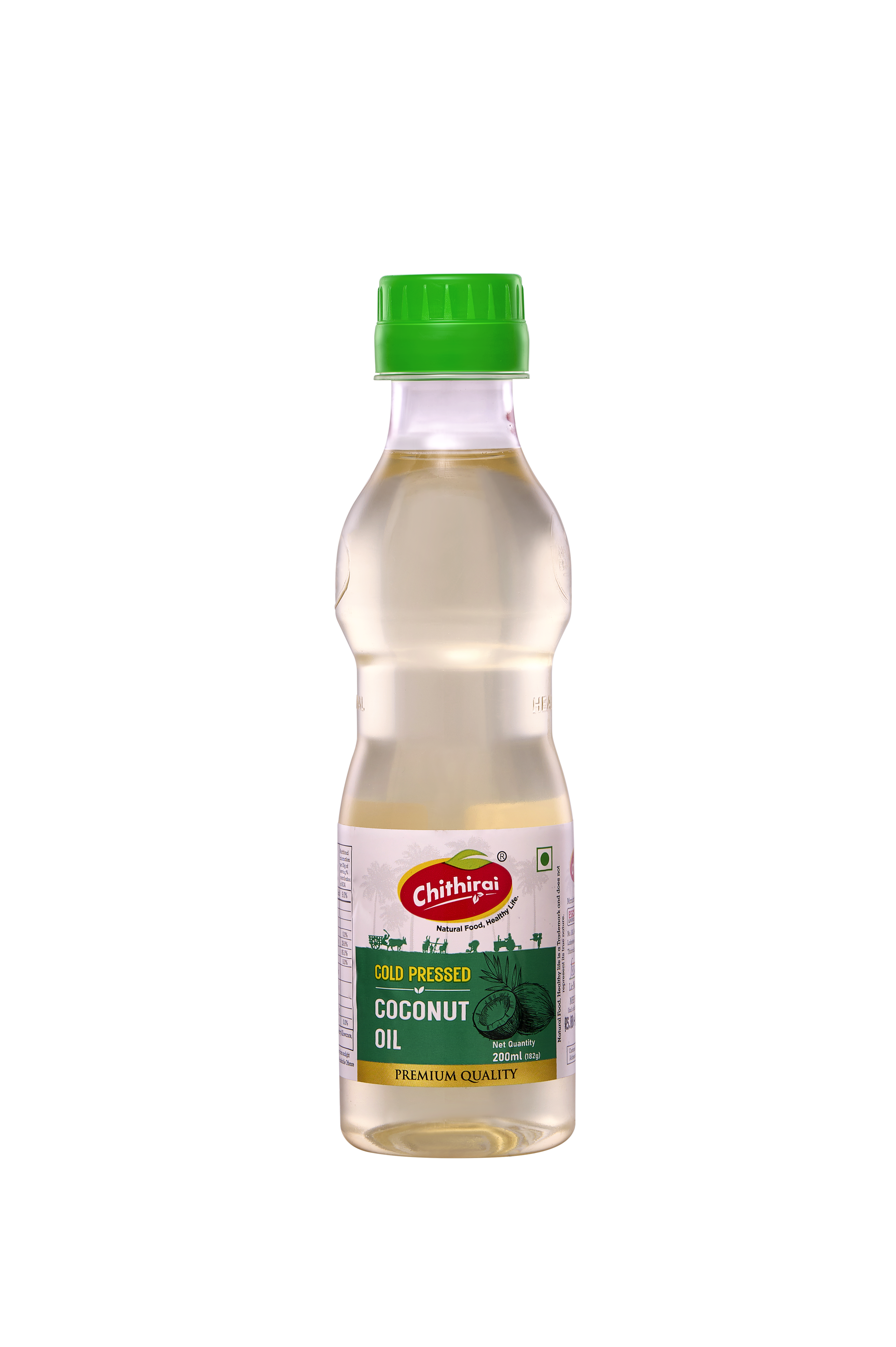 Chithirai Cold Pressed Coconut Oil |Chekku coconut Oil (200ML)