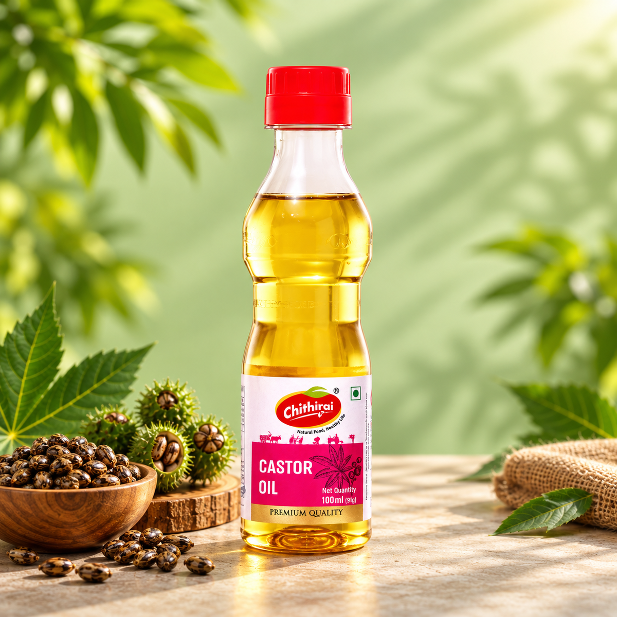 Castor Oil | விளக்கெண்ணெய் (100 ML)