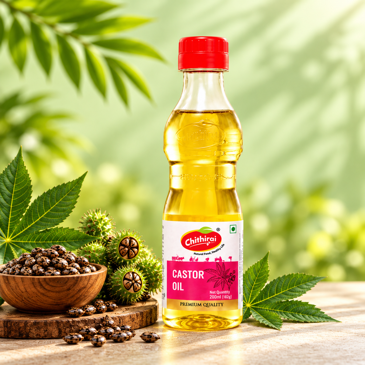 Castor Oil | விளக்கெண்ணெய் (200ML)