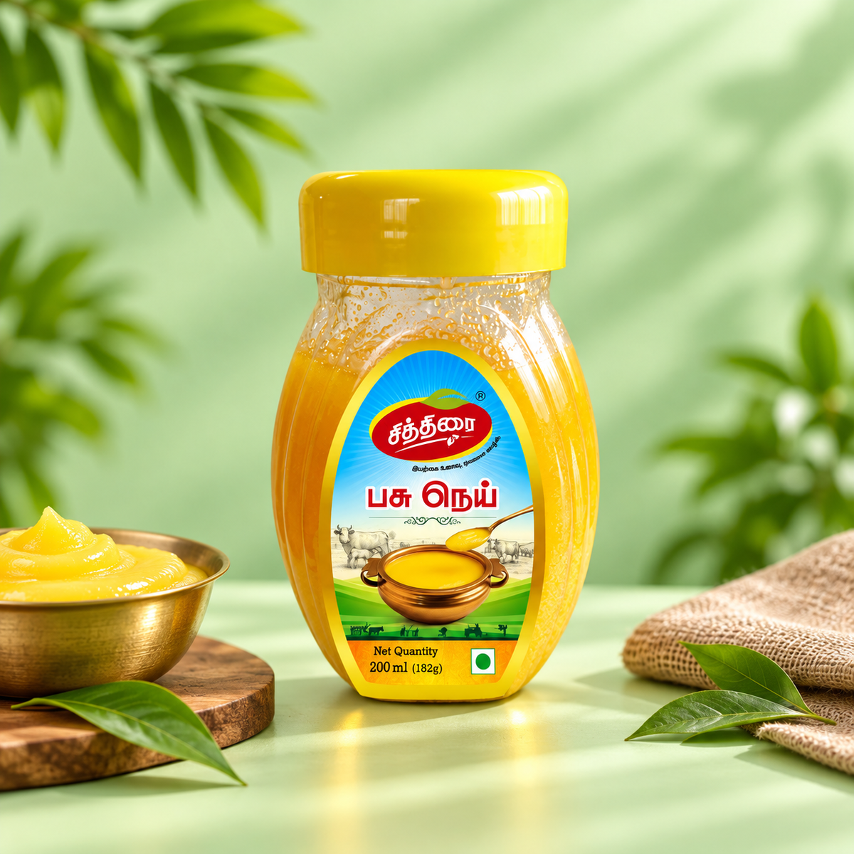 Chithirai Cow Ghee | பசு நெய் (200 ml)