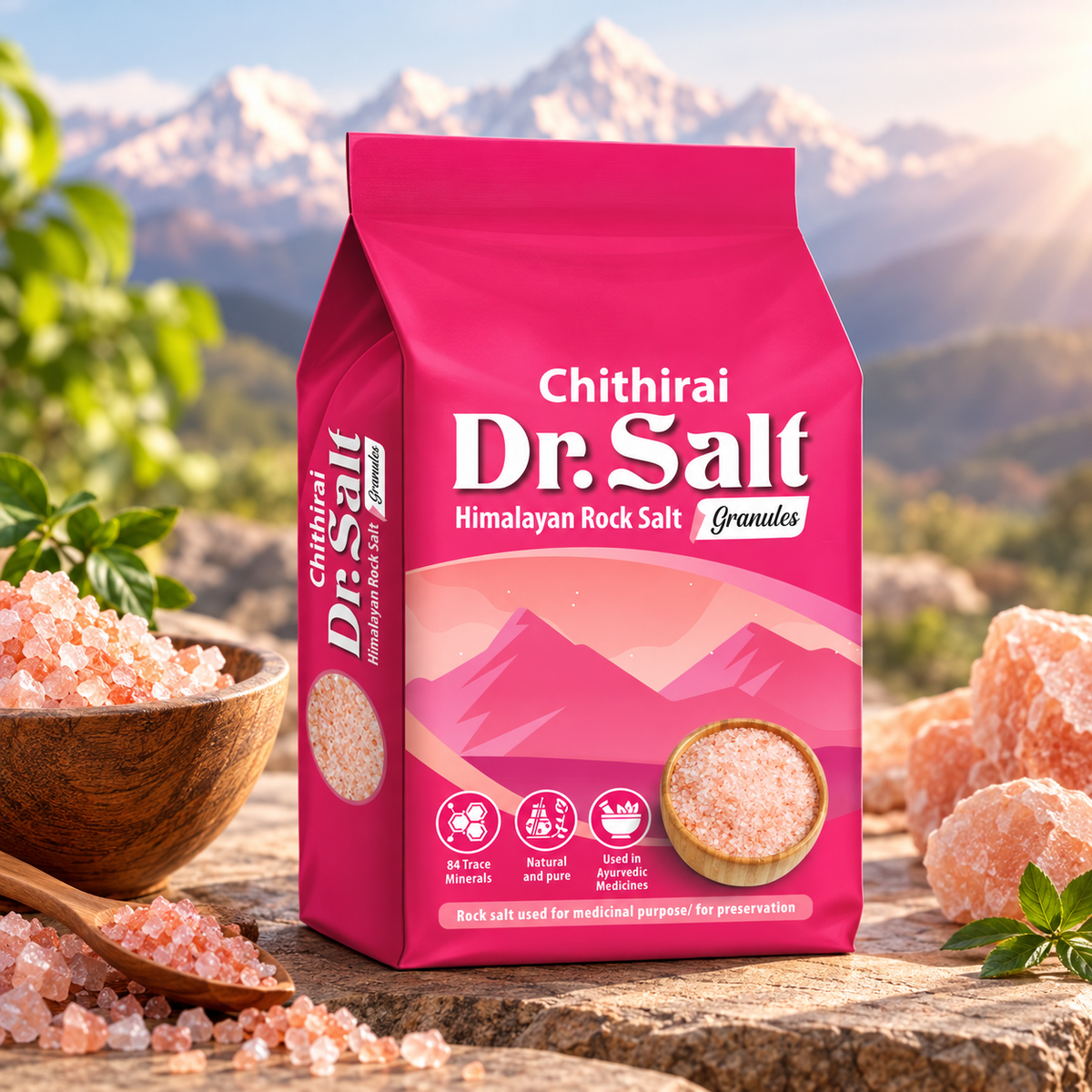 Rock Salt Granules | இந்துப்பு (500 GM)