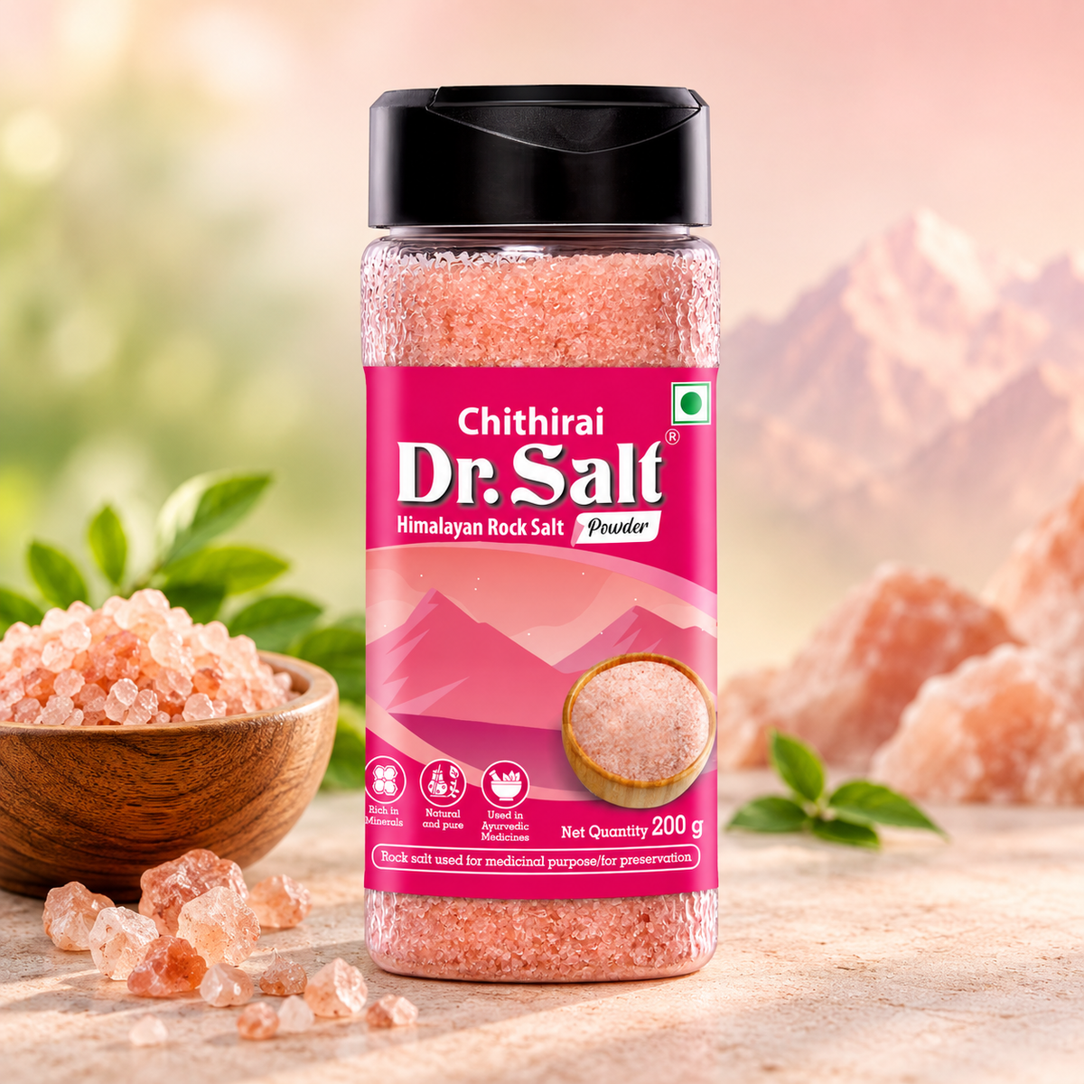 Rock Salt Powder | இந்துப்பு (200 GM)