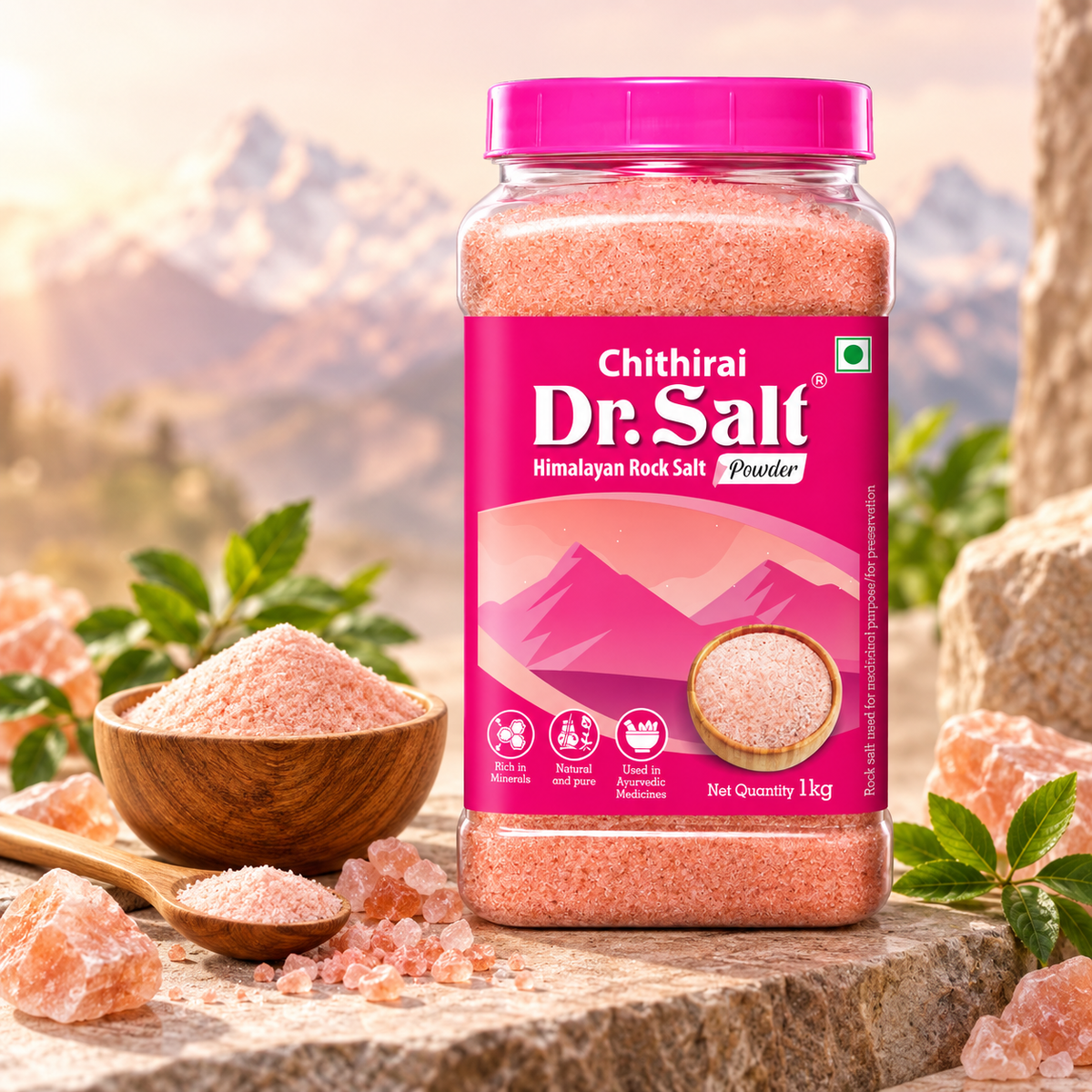 Rock Salt Powder | இந்துப்பு (1KG)