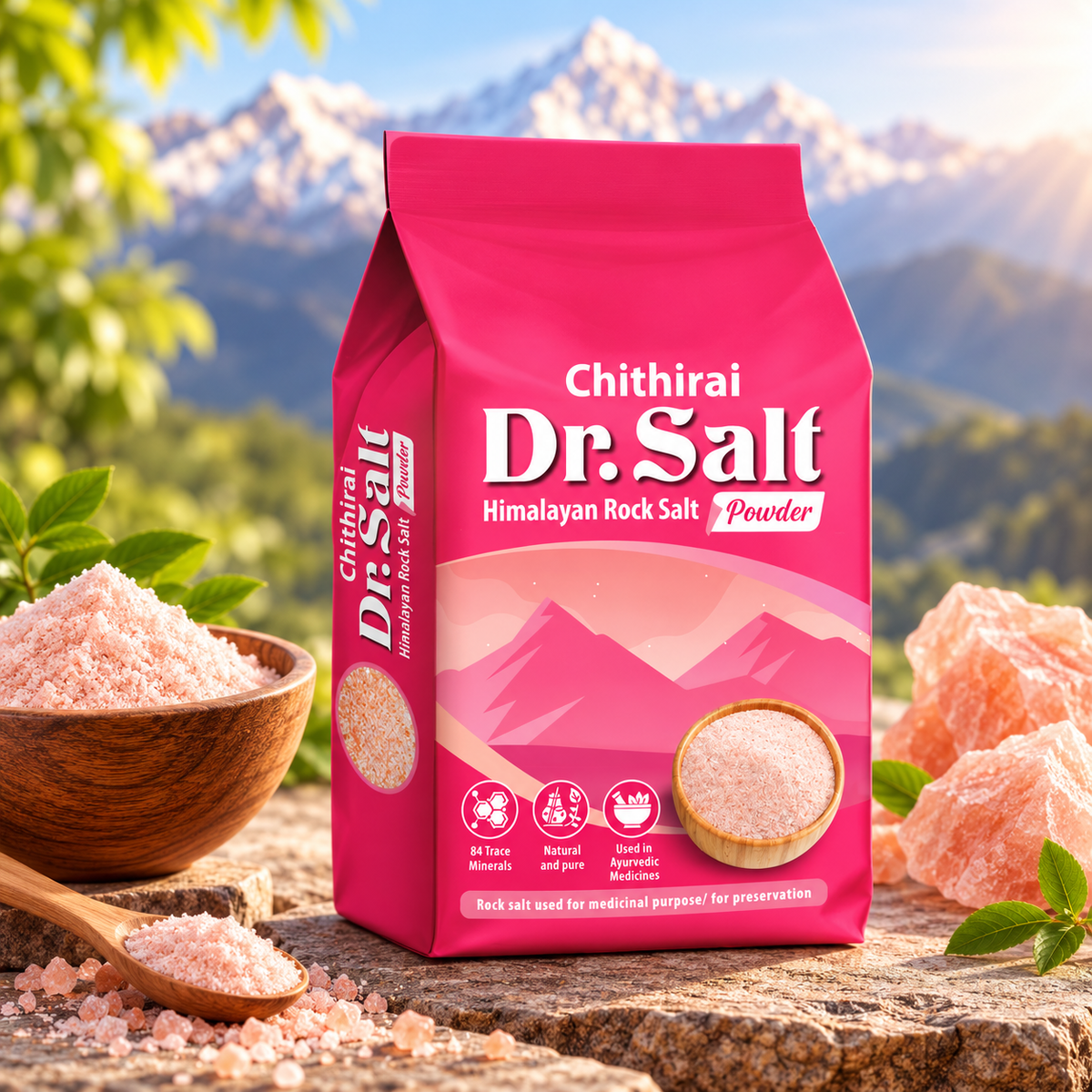 Rock Salt Powder | இந்துப்பு (500 GM)