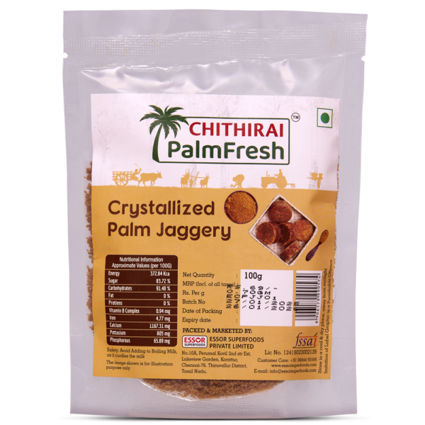 Crystallized Palm Jaggery 100 G